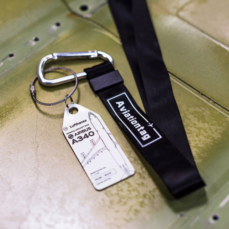 Original Aviationtag Schlüsselhalsband Lanyard