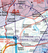 Rogers Data VFR Flugkarte Bulgarien 