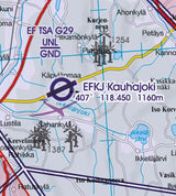 Rogers Data VFR Flugkarte Finnland Nord 