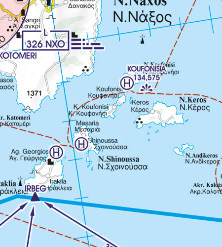 Rogers Data VFR Flugkarte Griechenland Nord 