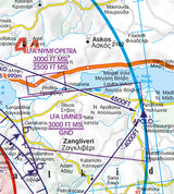 Rogers Data VFR Flugkarte Griechenland Nord 