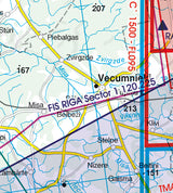 Rogers Data VFR Flugkarte Lettland