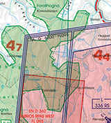 Rogers Data VFR Flugkarte Norwegen Nord 