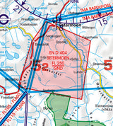 Rogers Data VFR Flugkarte Norwegen Zentrum Nord