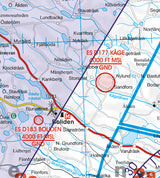 Rogers Data VFR Flugkarte Schweden Nord