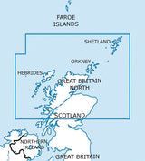 Rogers Data - VFR Flugkarte Großbritannien Nord 1:500.000, laminiert