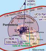 Rogers Data VFR Flugkarte Malta & Sizilien 1:500.000, laminiert