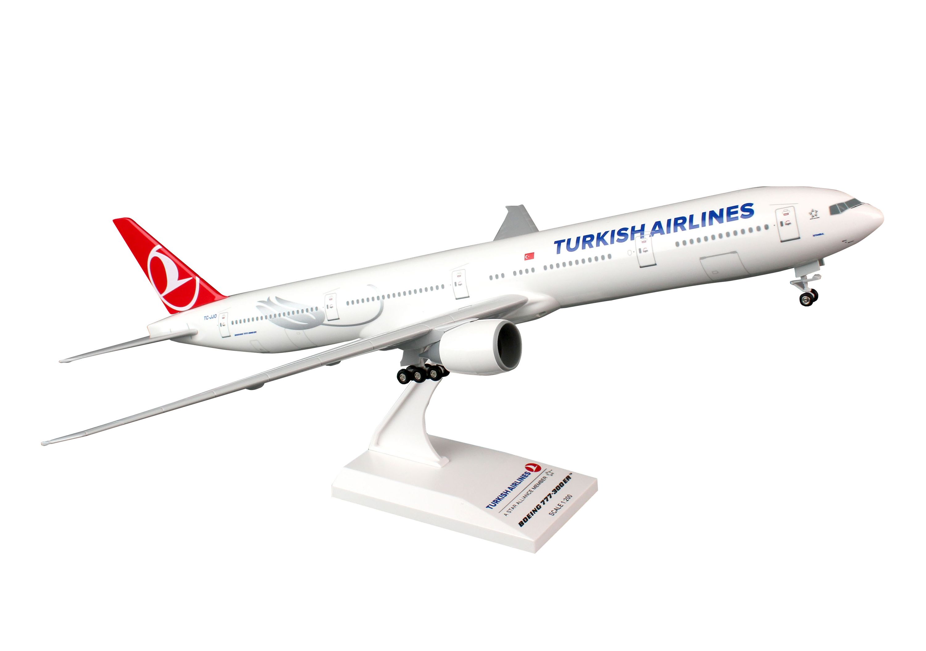 SkyMarks - Flugzeugmodell Boeing 777-300ER Turkish Airlines (1:200)