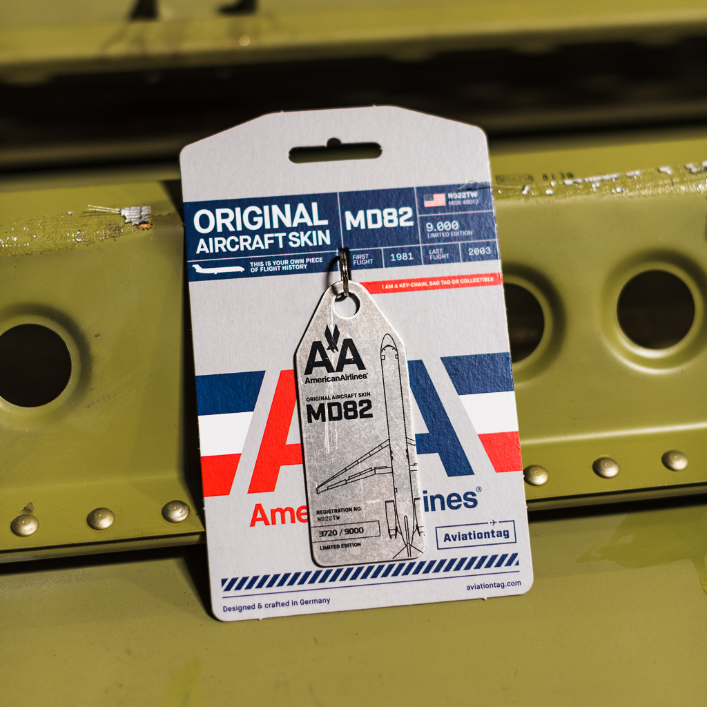 Aviationtag American Airlines MD82 – N922TW