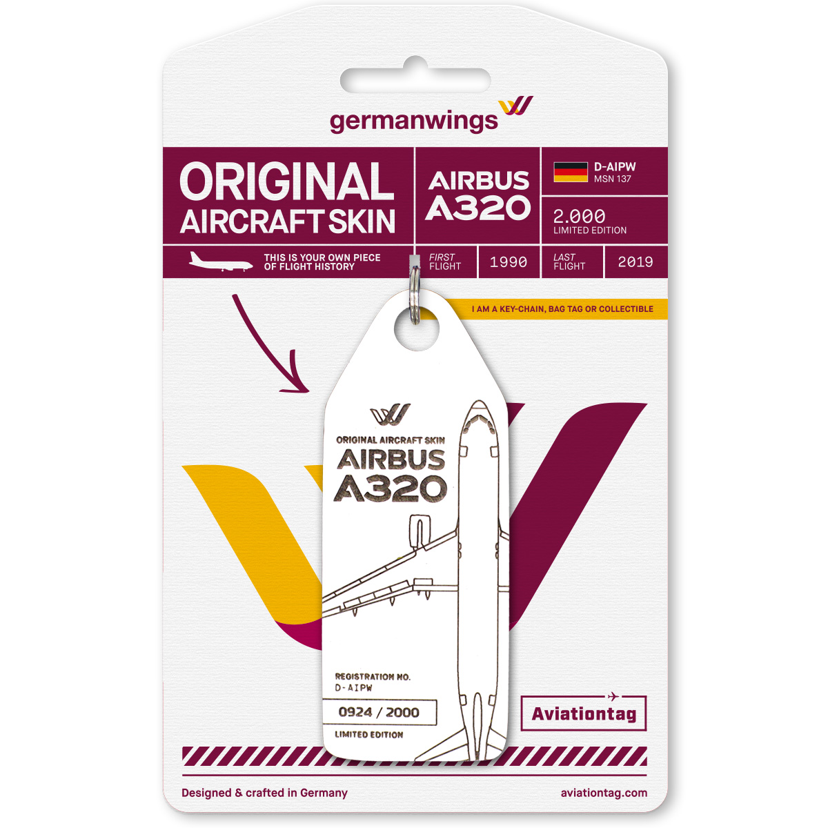 Aviationtag Germanwings Airbus A320 D-AIPW