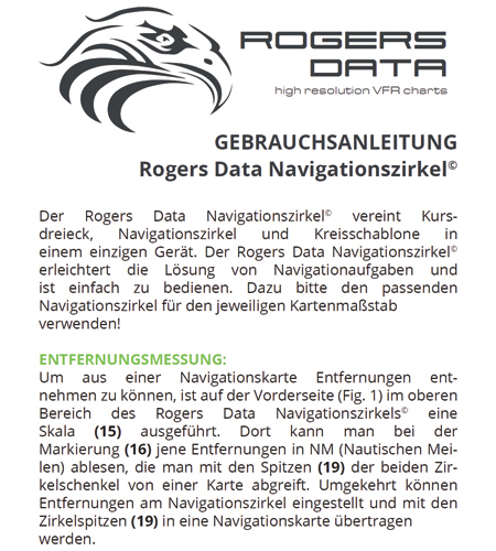 Rogers Data - Navigationszirkel 500