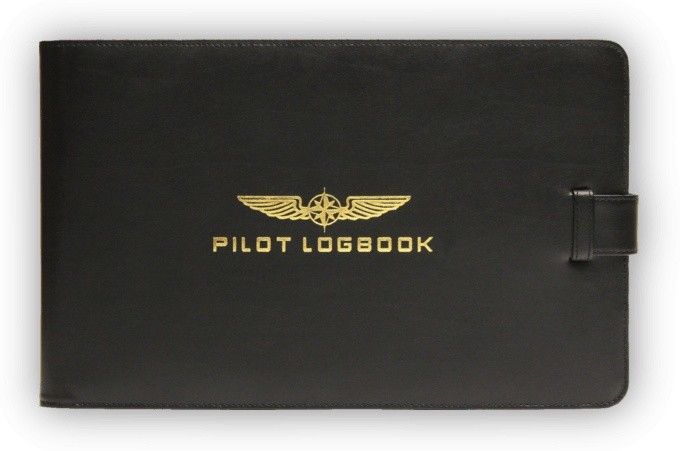 Design4Pilots - Schutzhülle für Flugbücher "Pilot Logbook Professional"