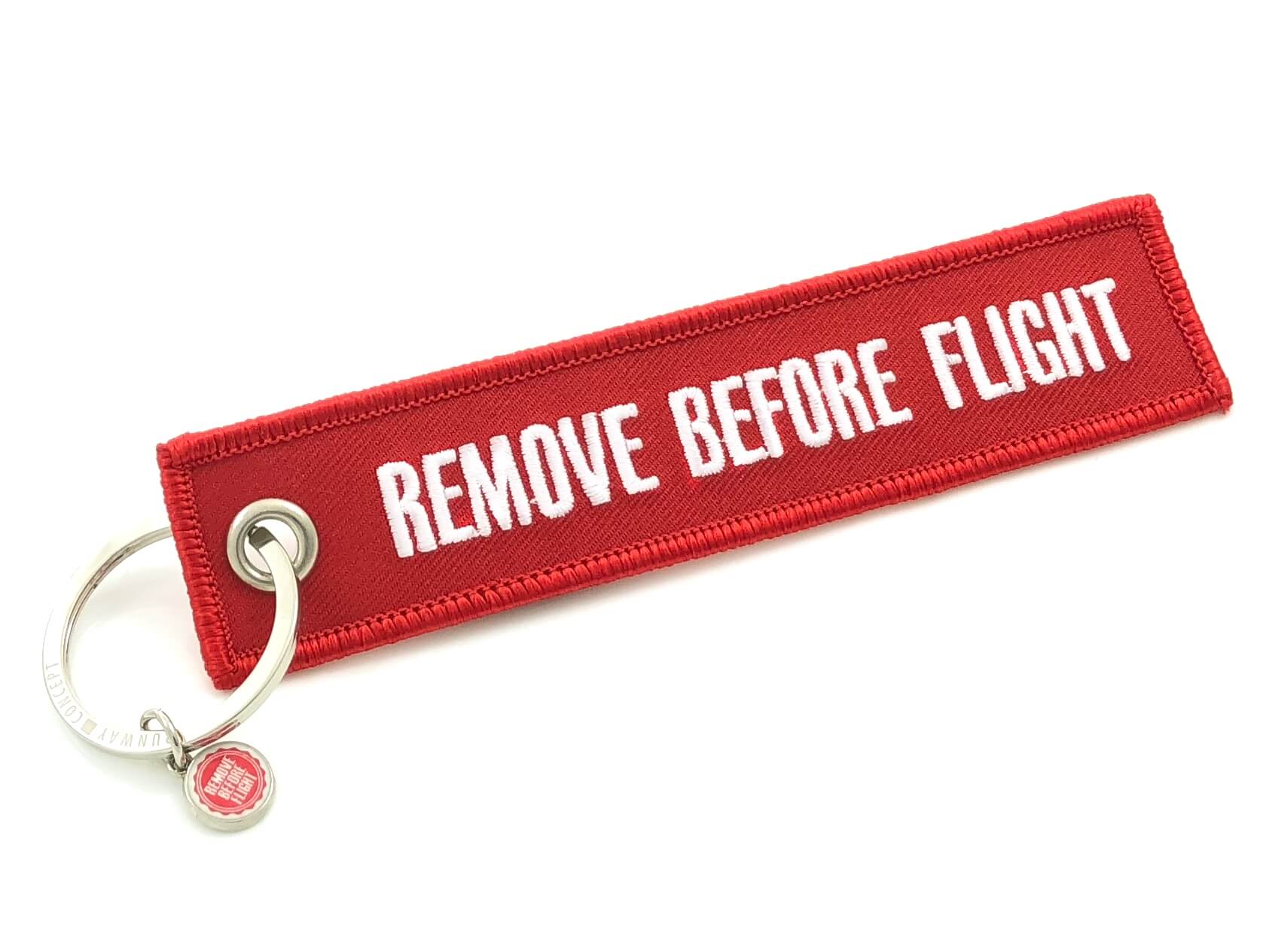 RBF-Originals Schlüsselanhänger "Remove Before Flight"