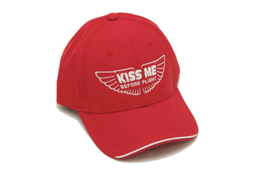 Antonio Pilotenkappe / Pilot Cap KISS ME BEFORE FLIGHT